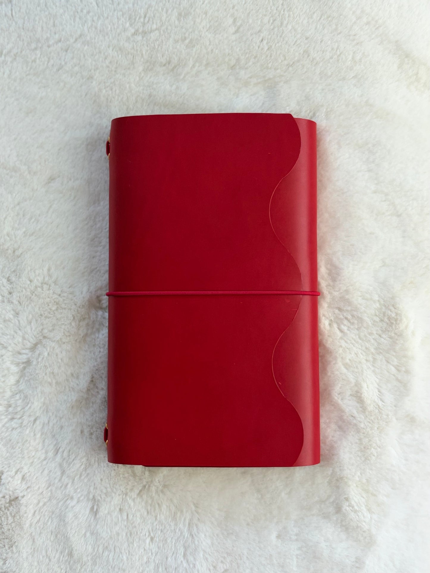 A5 red, red elastic